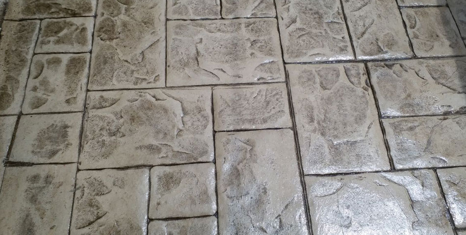 stamped-concrete